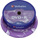 Verbatim DVD+R 43500 16x 4,7GB 25er Spindel