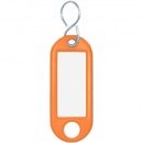 Wedo Schlüsselanhänger 262803406 S-Haken orange 100er Pack