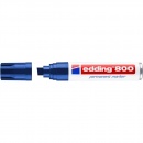 edding Permanentmarker 800 4-800003 Keilspitze blau