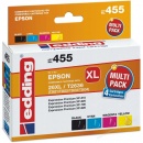 edding Tintenpatrone EDD-455 kompatibel zu Epson T26XL...