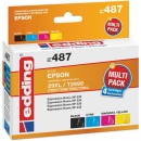 edding Tintenpatrone EDD-487 kompatibel zu Epson T29XL Multipack