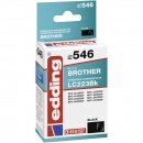 edding Tintenpatrone EDD-546 kompatibel zu Brother LC223BK schwarz