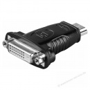 Goobay HDMI/DVI-D Adapter Stecker/Buchse schwarz