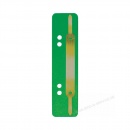 Kunststoff Heftstreifen grün Deckleiste Metall 25er Pack