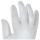 BIG 1560 Baumwolltrikot-Handschuhe wei gebleicht L