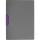 Durable Klemmmappe Duraswing Color 230412 A4 30 Blatt anthrazit lila 5er Pack