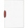 Durable Klemmmappe Swingclip 226003 A4 30 Blatt transparent rot