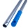 Floorstar Stiel für Klapphalter Aluminium 140 cm Griff blau