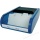 Helit Visitenkartenbox H6218093 schwarz / blau