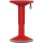 Interstuhl Sitzhocker UPis1 100 10372639 Kunststoff rot