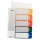Leitz PP-Register 12910000 DIN A4 berbreite bedruckbar 1 - 5 farbig