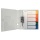 Leitz PP-Register 12910000 DIN A4 berbreite bedruckbar 1 - 5 farbig