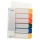 Leitz PP-Register 12920000 DIN A4 berbreite bedruckbar 1 - 6 farbig