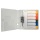 Leitz PP-Register 12920000 DIN A4 berbreite bedruckbar 1 - 6 farbig