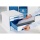 Leitz Schubladenbox WOW CUBE 52132036 DIN A4+ 4 Fcher blau