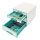 Leitz Schubladenbox WOW CUBE 52132051 DIN A4+ 4 Fcher eisblau