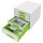 Leitz Schubladenbox WOW CUBE 52142054 DIN A4+ 5 Fcher grn