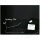 Sigel Glas-Magnettafel artverum GL210 120 x 90 cm schwarz