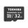 TOSHIBA Speicherkarte microSDHC M203 32 GB