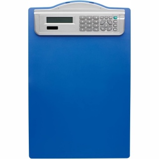 Alco Klemmbrett 5518-15 A4 mit Solarrechner blau