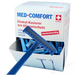 Ampri Med Comfort Einmalrasierer 09191 zweischneidig 100er Box