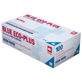 Ampri Nitril Einmalhandschuhe Blue Eco-Plus 01198-XS blau