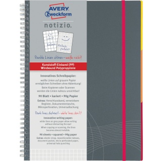 Avery Zweckform Collegeblock Notizio 7015 Softcover DIN A5 kariert