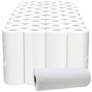 Brevotip Küchenrollen Tissue 3-lagig weiß 32er-Pack