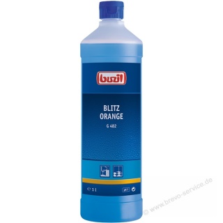 Buzil G482 Blitz Orange Alkoholreiniger 1 Liter