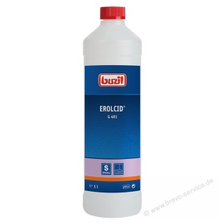 Buzil G491 Erolcid Feinsteinzeug-Grundreiniger 1 Liter
