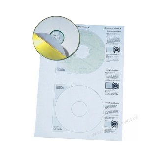 CD-DVD Etiketten OT3210 wei 200er Pack
