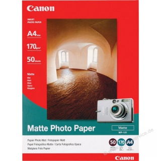Canon Inkjet Photopapier MP-101 A4 matt 170 g 50 Blatt