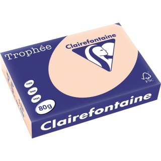 Clairefontaine Kopierpapier Trophee 1769C A4 80 g lachs 500 Blatt