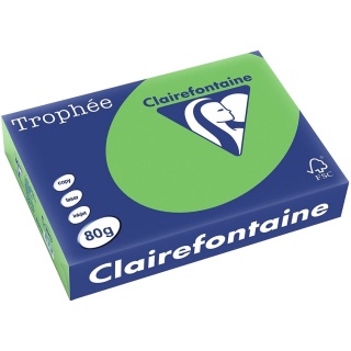 Clairefontaine Kopierpapier Trophee 1875C A4 80 g maigrn 500 Blatt
