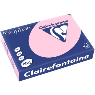 Clairefontaine Kopierpapier Trophee 1973C A4 80 g rosa 500 Blatt