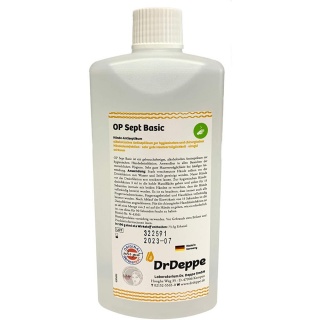Dr. Deppe 600090 OpSept Basic Hände-Desinfektionsmittel 500 ml Euroflasche