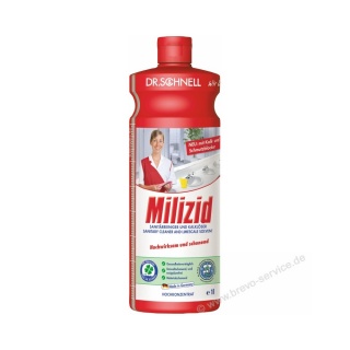 Dr. Schnell MILIZID Sanitärreiniger und Kalklöser 1 Liter