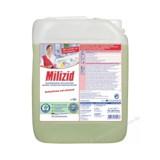 Dr. Schnell MILIZID Sanitärreiniger und Kalklöser 10 Liter