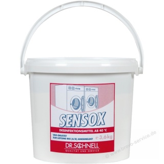 Dr. Schnell Sensox Desinfektionszusatzmittel ab 40 C 3,6 kg Eimer