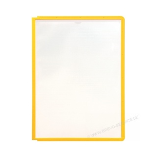 Durable Sichttafel Sherpa Panel 560604 DIN A4 gelb