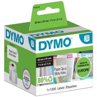 Dymo LabelWriter Etiketten 11354 S0722540 32 x 57 mm wei