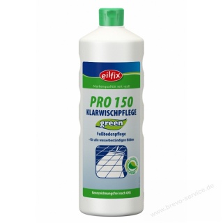 Eilfix Pro 150 ko Green Klarwischpflege 1 Liter