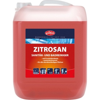 Eilfix Zitrosan Sanitr- und Badreiniger 10 Liter