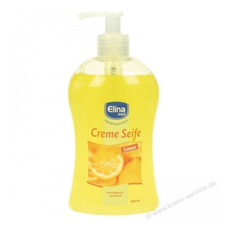 Elina Cremeseife mit Spender 500 ml Zitrone