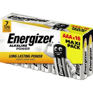 Energizer Alkaline Power Batterie Classic AAA - LR03 - Micro 16er Pack