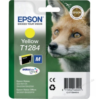 Epson Tintenpatrone T1284 gelb