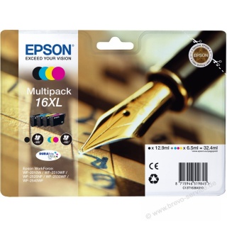 Epson Tintenpatrone T1636 16XL Multipack bk c m y