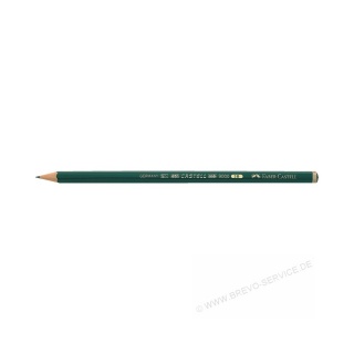 Faber-Castell Bleistift 9000 119003 3B dunkelgrn