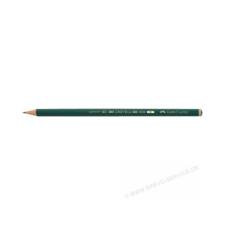 Faber-Castell Bleistift 9000 119011 H dunkelgrn