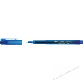 Faber-Castell  Fineliner BROADPEN 155451 0,8 mm blau